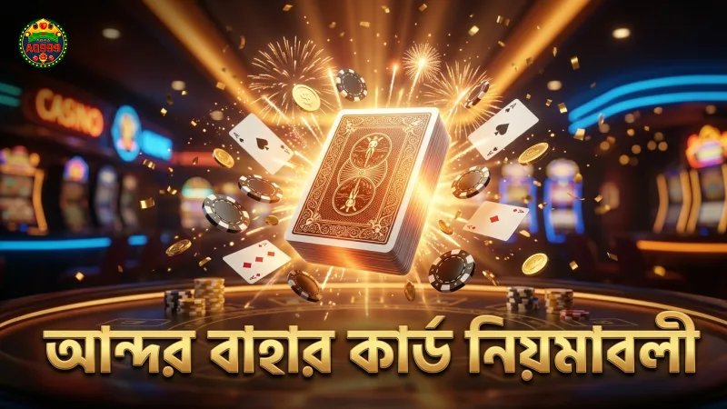আন্দর বাহার গেমে কার্ড ডিলিং এবং বাজির নিয়মাবলী