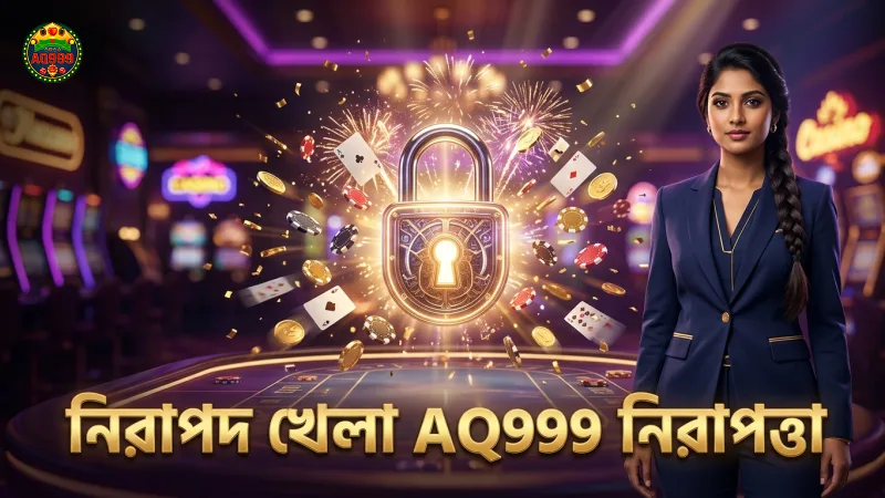 AQ999 নিরাপত্তা ব্যবস্থা নিশ্চিত করে নিরাপদ খেলা।