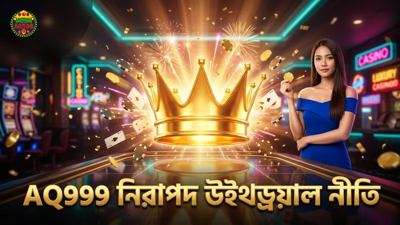 নিরাপদ ও দ্রুত উইথড্রয়ালের জন্য AQ999 নিরাপত্তা নীতি অনুসরণ করুন