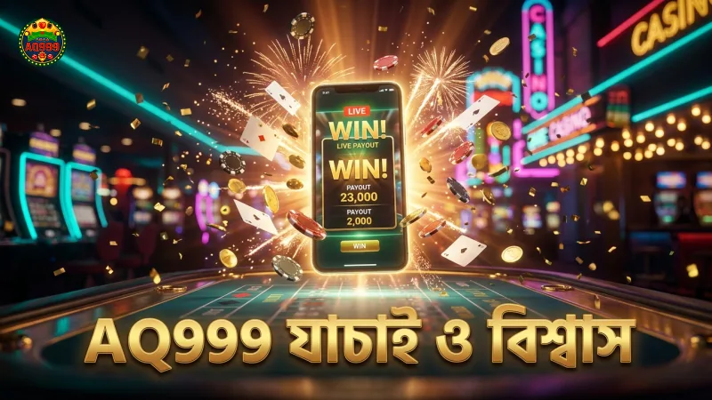 AQ999 এর ডেমো ও লাইভ পেআউট যাচাই করে বিশ্বাস অর্জন