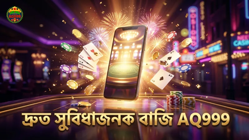 দ্রুত ও সুবিধাজনক বাজি ধরায় AQ999 প্ল্যাটফর্মের সুবিধা