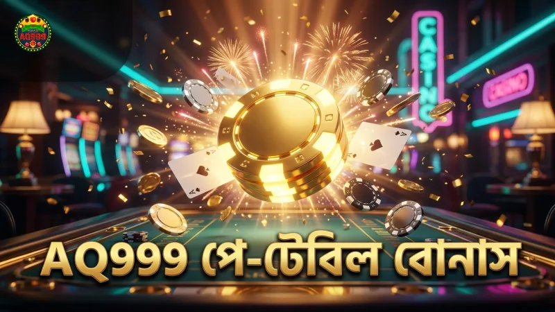 AQ999-এর পে-টেবিল বোনাস রেকর্ড গেমের ন্যায়পরায়ণতা নিশ্চিত করে।