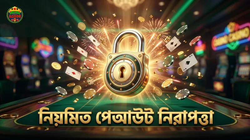 নিয়মিত পেআউট প্রক্রিয়া নিশ্চিত করে নিরাপত্তা