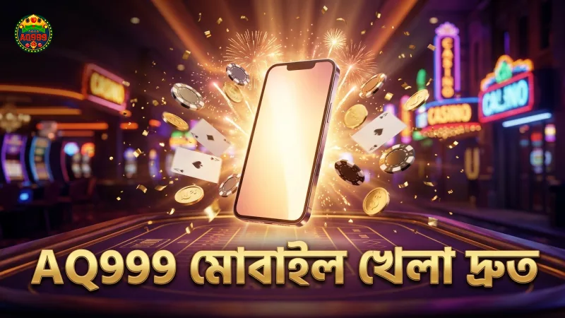 AQ999 দিয়ে গেনেশা গোল্ডের মোবাইল খেলা সহজ ও দ্রুত।