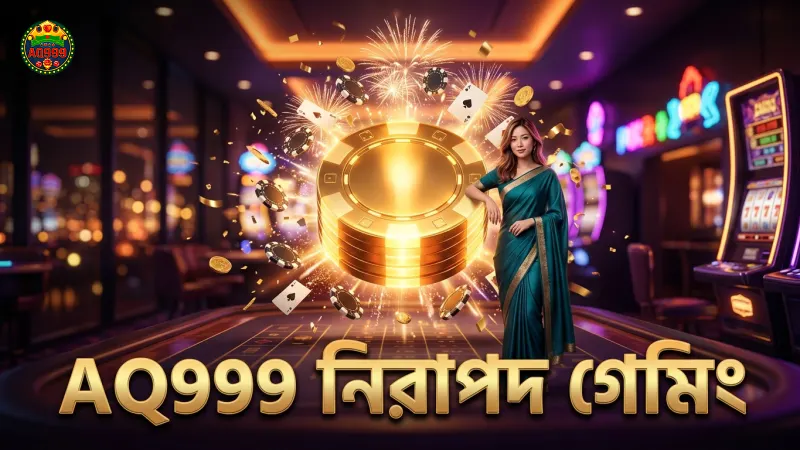 AQ999 প্ল্যাটফর্মে গেমিং নিরাপত্তা ও স্বচ্ছতা নিশ্চিত।