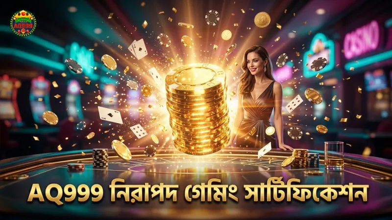 AQ999 নিশ্চিত করে গেমিং ডেটার নিরাপদতা ও জিইএলআই সার্টিফিকেশন।