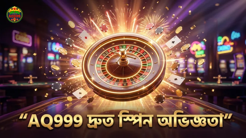 AQ999 হ্যাপি ফিশিং গেমের দ্রুত স্পিন অভিজ্ঞতা নিশ্চিত করে