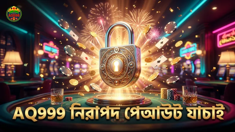 AQ999-র পেআউট সিস্টেম রিয়েল-টাইম যাচাই ও নিরাপদ।