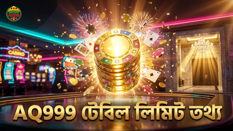 ভেরিফাইড টেবিল লিমিট ও পেআউট ডেটা AQ999-এ