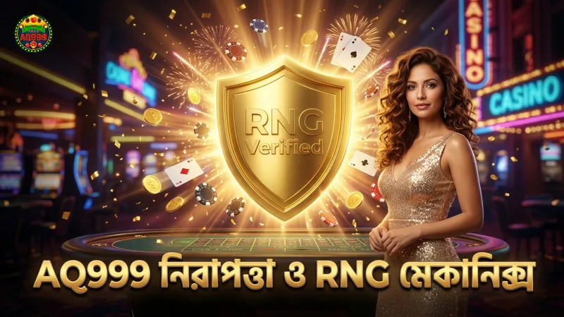 AQ999 নিরাপত্তা ব্যবস্থা ও ভেরিফাইড RNG গেম মেকানিক্স