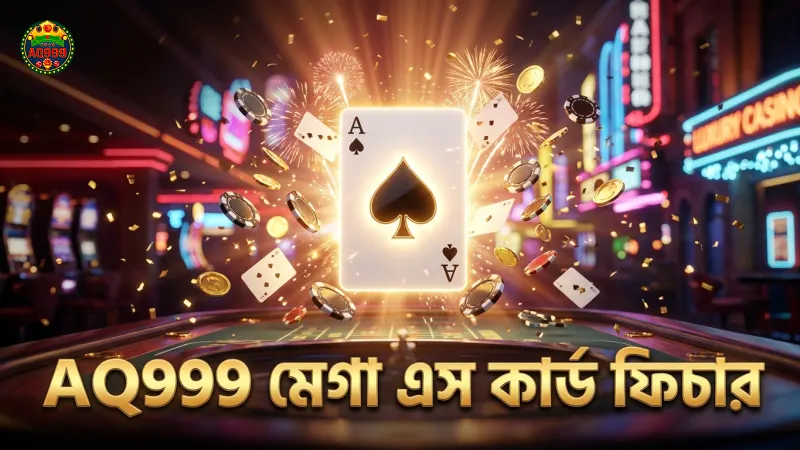 AQ999 প্ল্যাটফর্মে মেগা এস গেমের বিশেষ কার্ড ফিচার বিশ্লেষণ।