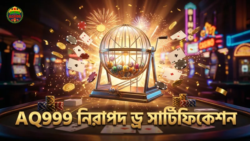 AQ999 এর নিশ্চিত সিকিউরিটি ও বিঙ্গো বল ড্র সার্টিফিকেশন