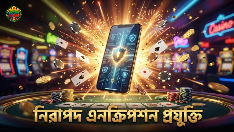 এন্ড-টু-এন্ড এনক্রিপশন নিরাপত্তা নিশ্চিত করে।