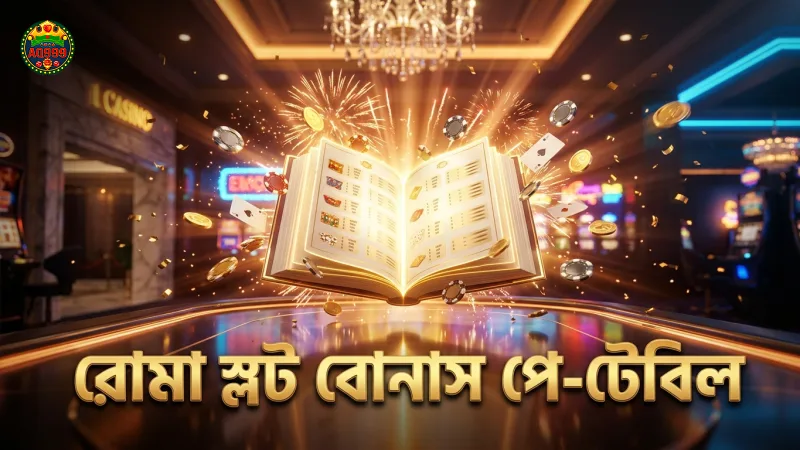 রোমা স্লটের বোনাস রাউন্ডে সফলতার জন্য সঠিক পে-টেবিল বিশ্লেষণ।