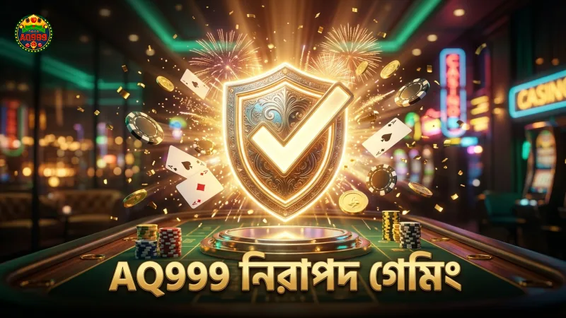 নিরাপদ ও বিশ্বাসযোগ্য গেমিং নিশ্চিত করতে AQ999’র ফেয়ার প্ল্যাটফর্ম।